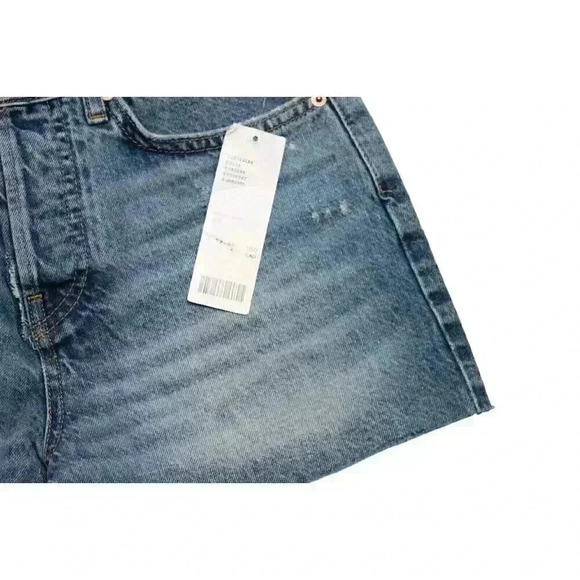 NWT Urban Outfitters BDG Shorts Sz 24 Distressed Denim Summer Cut Off Button Fly - Picture 3 of 11